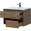 Тумба с раковиной STWORKI Карлстад 75 дуб рустикальный