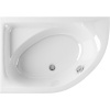 Акриловая ванна Excellent Aquarella L 150x100 см, угловая, с каркасом, асимметричная