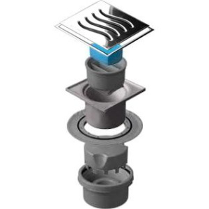 Купить Душевой трап Pestan Confluo Standard Dry Vertical Dry Mask с рамкой в Москве с доставкой Душевой трап Pestan Confluo Standard Dry Vertical Dry Mask с рамкой