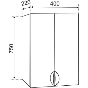 Шкаф Emmy Рокси 40