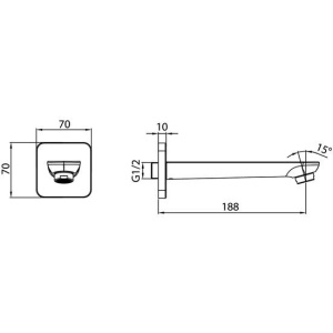 Купить Излив IDDIS Slide SLIBL00i63 черный в Москве с доставкой Излив IDDIS Slide SLIBL00i63 черный