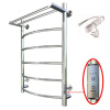Полотенцесушитель электрический Тругор Пэк 5 П 80х40 с выключателем
