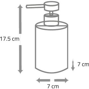 Дозатор Ridder Mabelle 2246537 серый