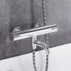 Термостатический смеситель Damixa Scandinavian Pure 363000000 для ванны с душем, хром