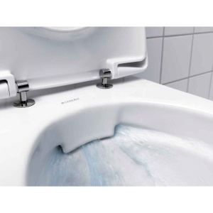 Комплект  Унитаз подвесной Geberit Smyle Square 500.683.01.1 с крышкой-сиденьем с микролифтом + Система инсталляции для унитазов Grohe Rapid SL 387720