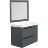 Мебель для ванной La Fenice Elba Twin 80 серая