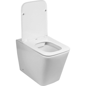 Купить Унитаз приставной Weltwasser WW SK Gelbach 002GL-WT безободковый, с микролифтом, белый глянец в Москве с доставкой Унитаз приставной Weltwasser WW SK Gelbach 002GL-WT безободковый, с микролифтом, белый глянец