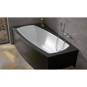 Ванна из искусственного камня Marmo Bagno Элза 180x75 см, с ножками