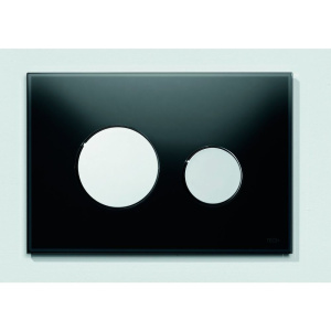 Купить Кнопка смыва TECE Loop 9240656 черное стекло, кнопка хром в Москве с доставкой Кнопка смыва TECE Loop 9240656 черное стекло, кнопка хром