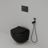 Гигиенический душ Sancos Atom SC2001MB, со смесителем, С ВНУТРЕННЕЙ ЧАСТЬЮ, черный матовый