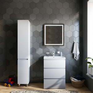 Купить Мебель для ванной AM.PM Gem S 60 напольная + F90A02100 + A9034200 + A9034300 + A9035600 в Москве с доставкой Мебель для ванной AM.PM Gem S 60 напольная + F90A02100 + A9034200 + A9034300 + A9035600