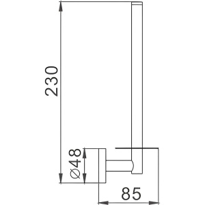 Держатель для запасных рулонов Haiba HB17 11