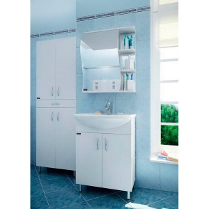 Зеркало-шкаф СанТа Волна L 50