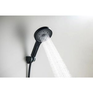 Душевая лейка Aquatek Оберон 140 AQ2007MB черный