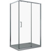 Душевой уголок Ceruttispa Vito 110 R 110х80, профиль хром