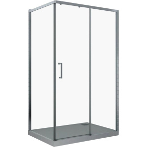 Душевой уголок Ceruttispa Vito 110 R 110х80, профиль хром