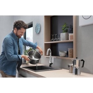 Купить Смеситель для кухни Hansgrohe Focus M42 71802000 хром в Москве с доставкой Смеситель для кухни Hansgrohe Focus M42 71802000 хром