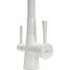 Смеситель для кухни Lemark Comfort LM3075W с гибким изливом, белый
