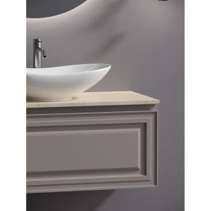 Купить Тумба с раковиной Sancos Very 100 см, doha soft, столешница бежевая, раковина CN6015 в Москве с доставкой Тумба с раковиной Sancos Very 100 см, doha soft, столешница бежевая, раковина CN6015