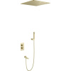 Душевой комплект Timo Petruma SX-5019/17SM С ВНУТРЕННЕЙ ЧАСТЬЮ, золото матовое