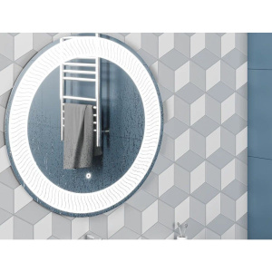 Купить Зеркало круглое Домино Travel Мехико 80 с подсветкой в Москве с доставкой Зеркало круглое Домино Travel Мехико 80 с подсветкой