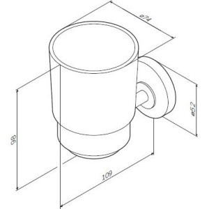Купить Стакан AM.PM Bliss L A5534364 в Москве с доставкой Стакан AM.PM Bliss L A5534364