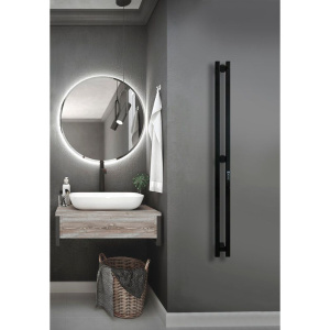 Полотенцесушитель электрический Indigo Style Pro LSPRE120-10BRRt черный муар