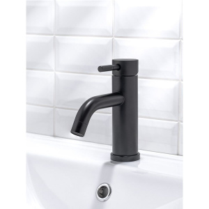 Смеситель для раковины РМС SUS128 SUS128BL-001F черный