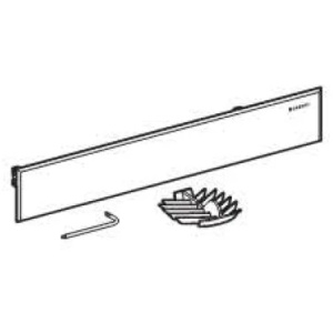 Декоративный элемент для внутристенного трапа Geberit 154.336.FW.1