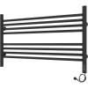 Полотенцесушитель электрический Laris Оливия ЧКЧ8 800/500 черный, R
