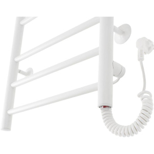 Купить Полотенцесушитель электрический Domoterm Аврора DMT 109-6 40х60, белый, R в Москве с доставкой Полотенцесушитель электрический Domoterm Аврора DMT 109-6 40х60, белый, R