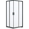 Душевой уголок Vincea Garda VSS-1G9011CLB 110x90, профиль черный матовый, стекло прозрачное