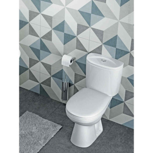 Купить Унитаз-компакт напольный с бачком и сиденьем Santek Анимо 1.WH11.0.038 в Москве с доставкой Унитаз-компакт напольный с бачком и сиденьем Santek Анимо 1.WH11.0.038