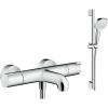 Термостатический смеситель Hansgrohe Ecostat 1001 CL ВМ 13201000 + Душевой гарнитур Hansgrohe Croma Select E Vario 26582400
