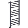 Полотенцесушитель водяной Ника Modern ЛМ 5 100/50, черный матовый