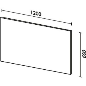 Зеркало Sanvit Кубэ 120