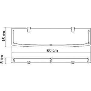 Полка Wasserkraft K-555