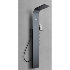 Душевая панель Ceruttispa Bella B CT9254 черная матовая