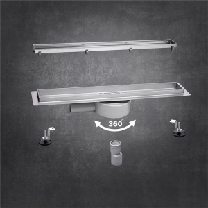 Душевой трап (лоток) РМС ТЛ-02 80 см