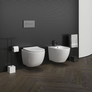 Купить Биде подвесное Ceramicanova Forma CN3010 в Москве с доставкой Биде подвесное Ceramicanova Forma CN3010