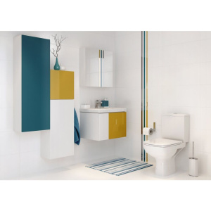 Унитаз-компакт Cersanit Colour Clean On 011 3/5 DPL EO безободковый