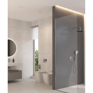 Душевой комплект Kludi Bozz 386710576 С ВНУТРЕННЕЙ ЧАСТЬЮ