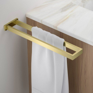 Купить Полотенцедержатель Timo Selene 17052/17 двойной, матовое золото в Москве с доставкой Полотенцедержатель Timo Selene 17052/17 двойной, матовое золото