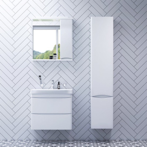 Тумба с раковиной AM.PM Like 65 подвесная, белый глянец