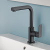 Смеситель для раковины Kludi Pure&Style 400243975 черный матовый