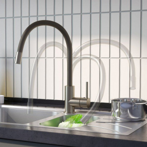 Смеситель для кухни IDDIS Kitchen 360 K36BNJ0i05 с гибким изливом