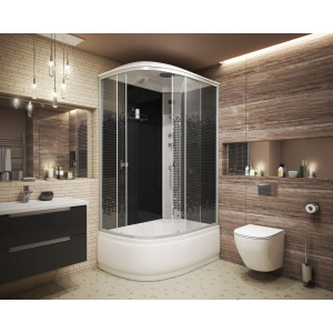 Купить Душевая кабина Niagara Eco NG-7510-14R с высоким поддоном, с сиденьем в Москве с доставкой Душевая кабина Niagara Eco NG-7510-14R с высоким поддоном, с сиденьем