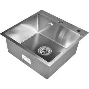 Мойка кухонная Wisent WG 5050 с раздвижным коландером и дозатором