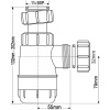 Сифон для раковины McAlpine MRW2-NW