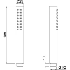 Душевая лейка Allen Brau Priority 5.31020-00 хром